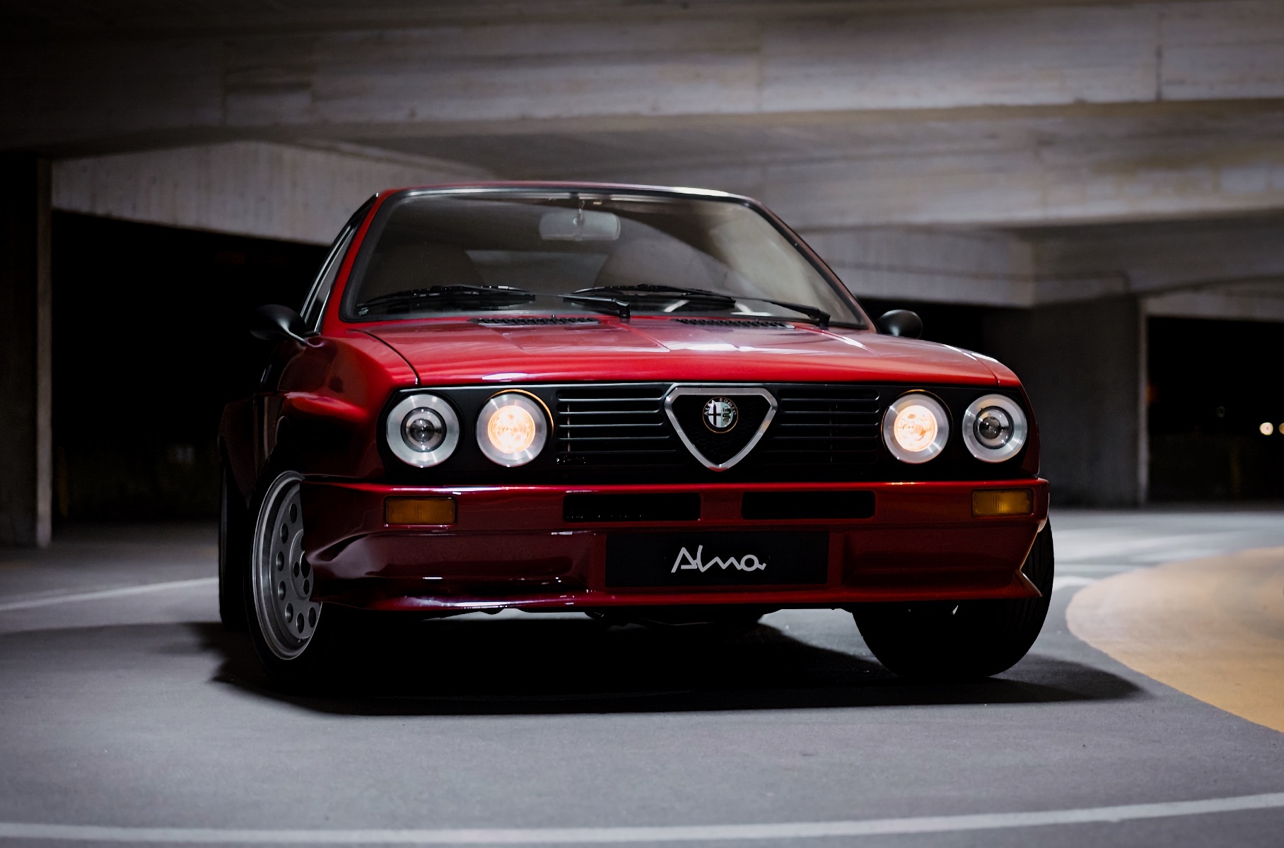 Португальская фирма построила рестомод в стиле раллийной Alfa Romeo